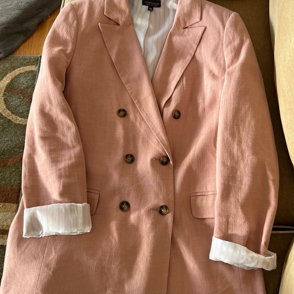 TopShop linen blazer, size 8 - Picture 6 of 6